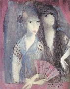 Marie Laurencin Two Spanish women oil painting